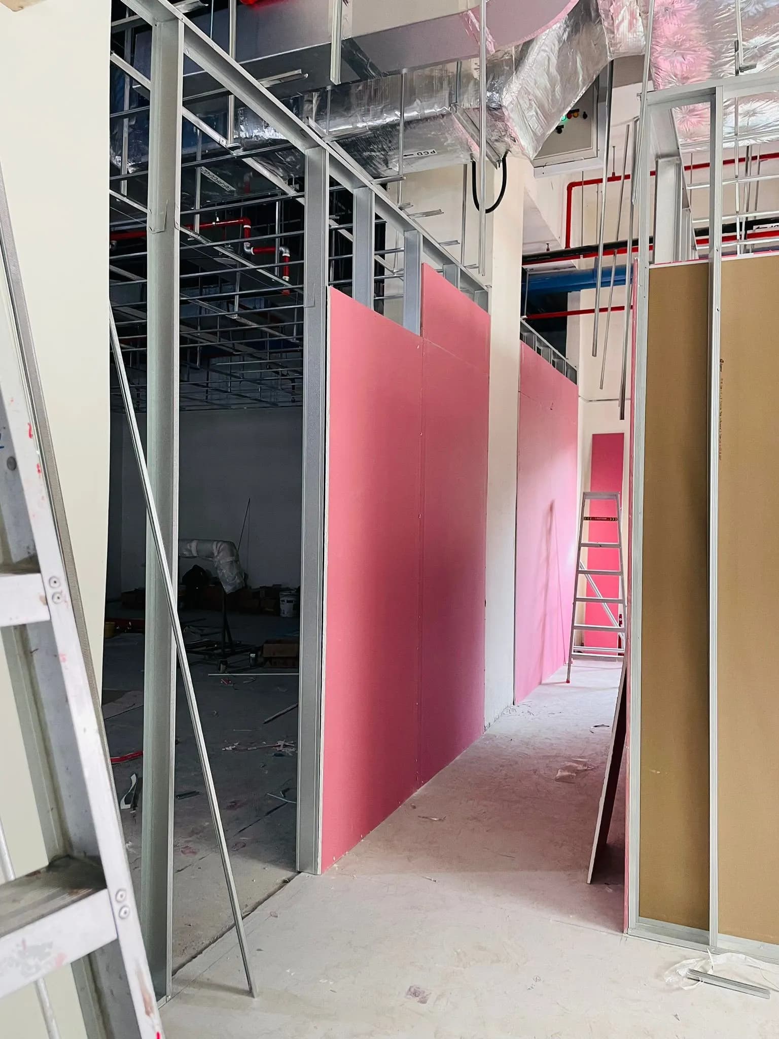 Partition Wall Installation